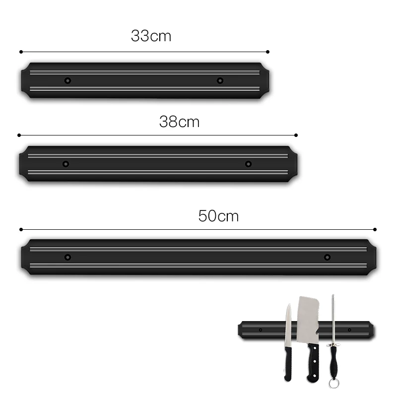 Настенный магнитный держатель для ножей из нержавеющей стали Блок Магнит Стойка
