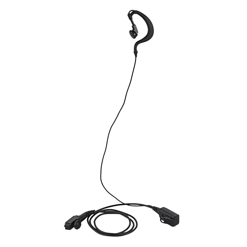 

G Shape Earpiece Headset With Big Ptt For Hytera Radio Pd580 Pd700 Pd780 Pt580H