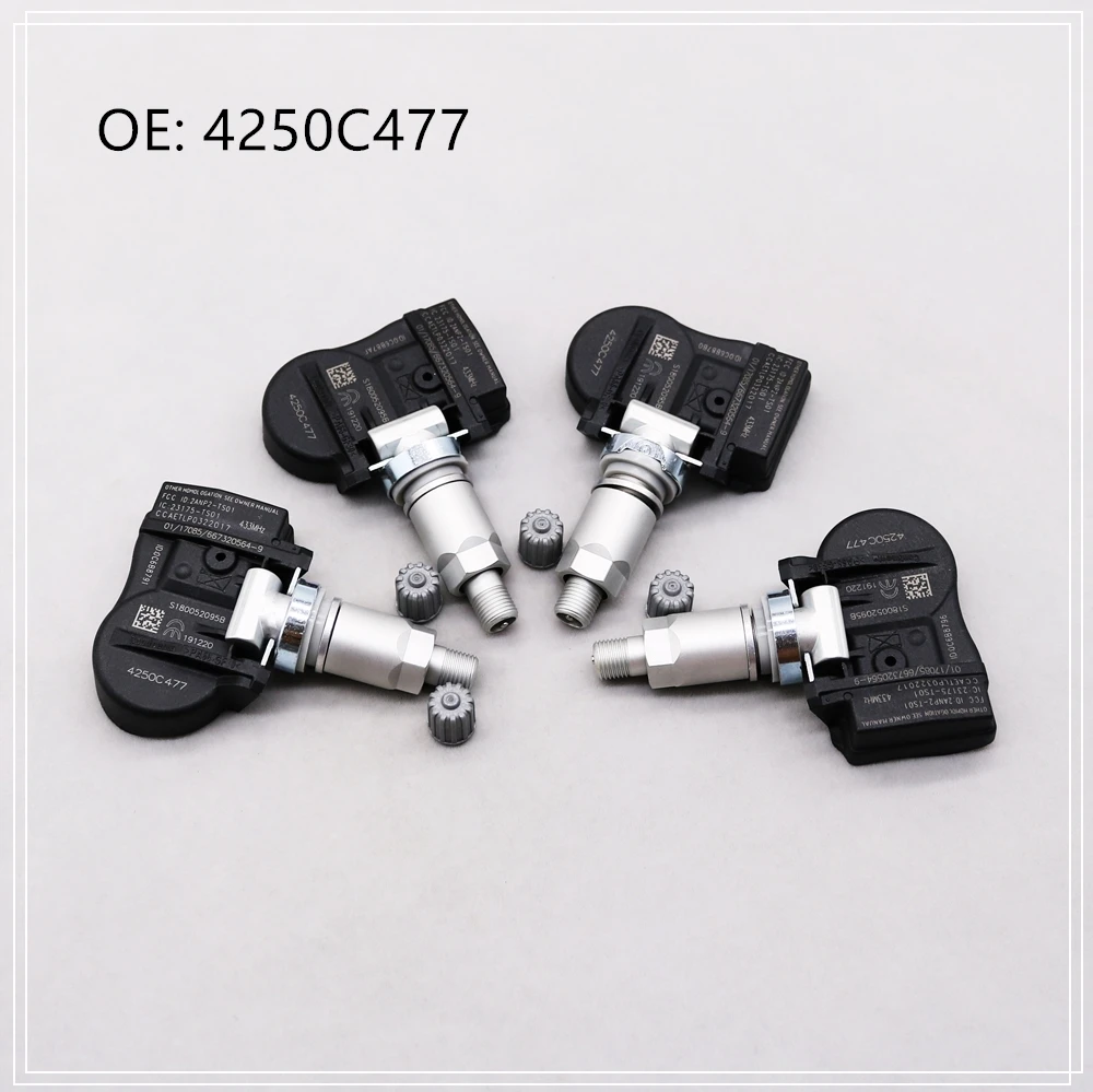 TPMS Датчик для Peugeot Mitsubishi Lancer Eclipse Cross Outlander Spacestar 2014-2023 433 МГц датчик давления в шинах