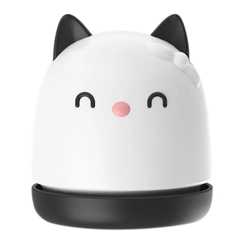 

Portable Mini Cute Cat Desk Vacuum Cleaner for Desktop Keyboard Cleaner Computer Brush Dust Collect