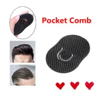 1 шт. новая карманная расческа для волос Мужская Расческа для бороды усы ладони массажер для кожи головы Уход за волосами портативная расческа для волос щетка Инструменты для укладки