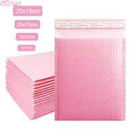 10pcs bubble envelope bag pink bubble poly mailer self seal mailing bags padded envelopes for magazine lined mailer packages bag