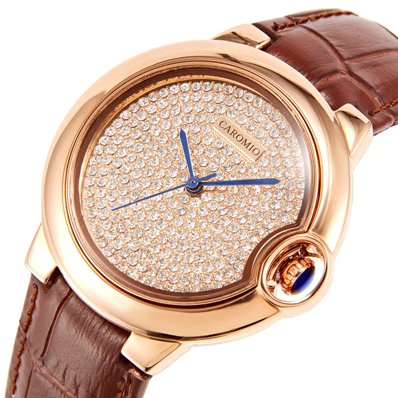 Classic Men&women Watch Female Elegant Clock Luxury Gift Watches Ladies Waterproof Wristwatch Lady Diamond Quartz Watch Clock