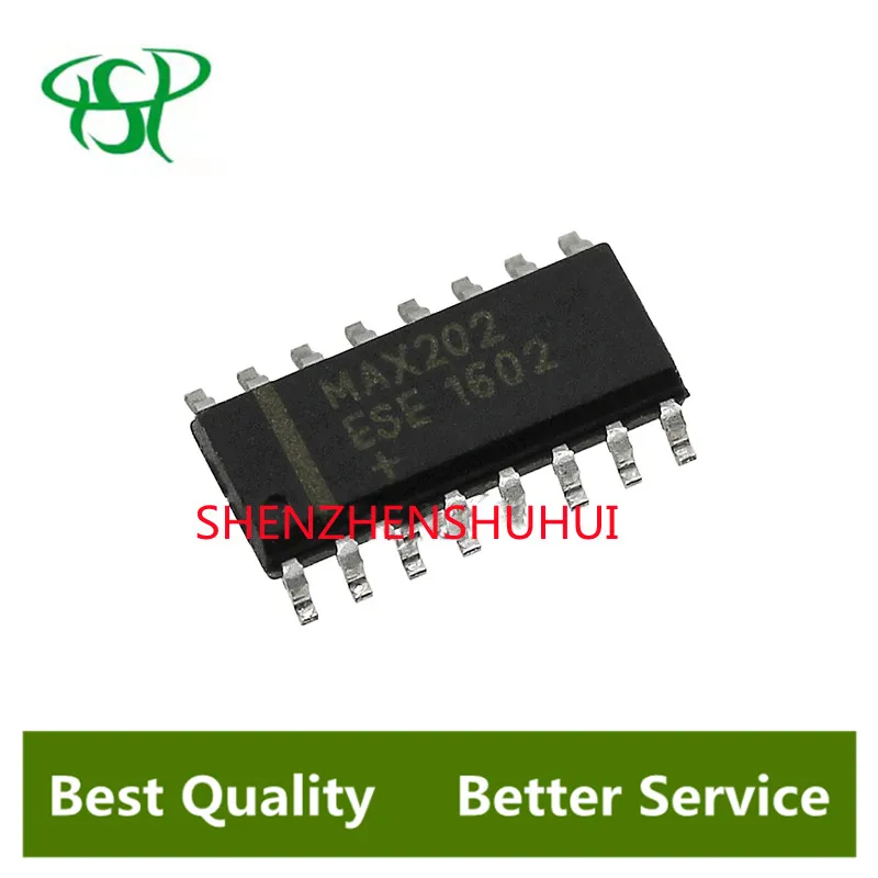Новые оригинальные MAX202CSE SOP-16 MAX202ESE MAX202 CSE SOP16 MAX202CSE + T SOP, 10 шт.