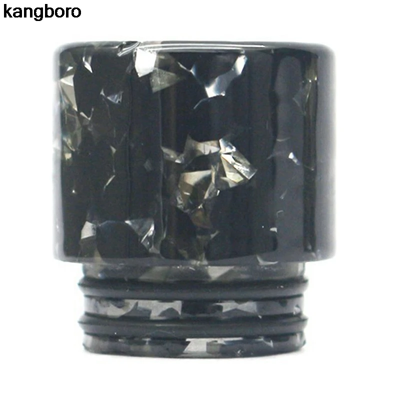 

810 Resin Drip Tip Wide Bore Mouthpiece For Kennedy 24 Battle Goon / Manta RTA / Kylin RTA/ Reload Atomizers