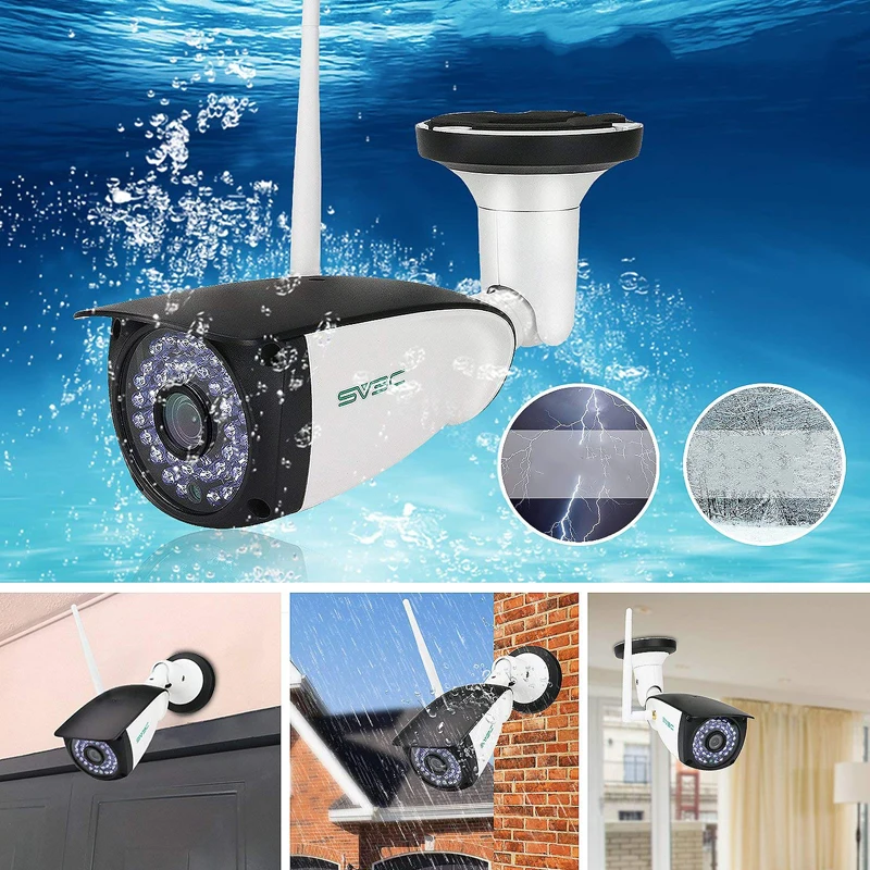 SV3C SV B06W HX 2MP 3MP 1080P 1296P IP66 Водонепроницаемая IP камера Видеонаблюдение CCTV Внутренняя