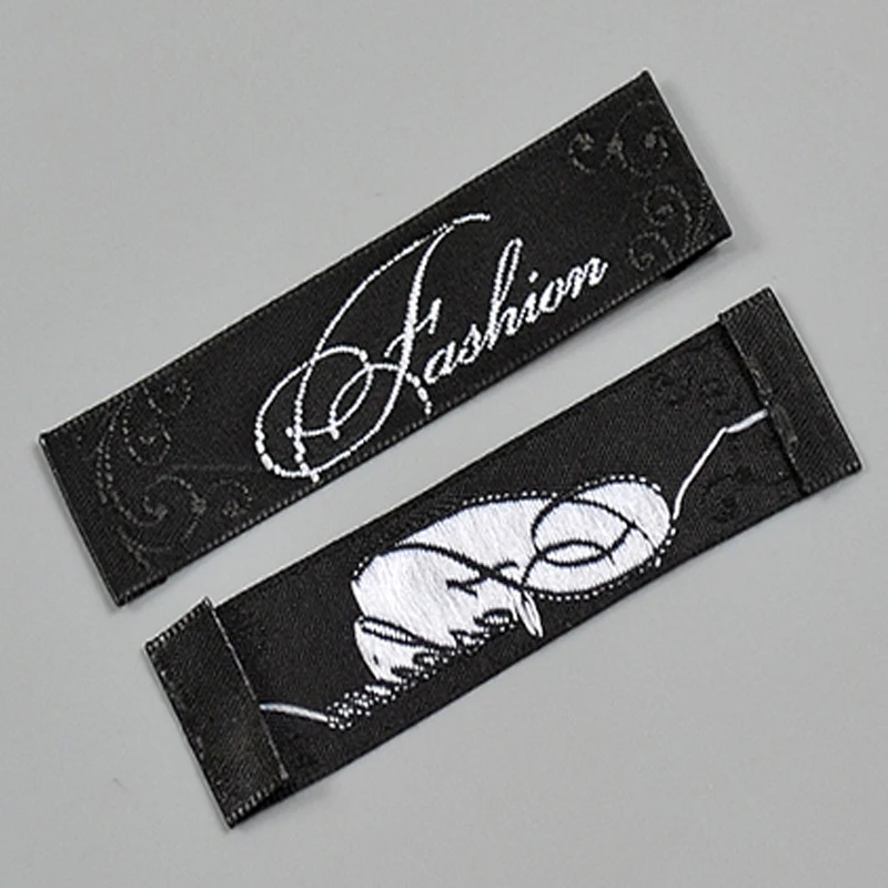 100PcsStockFashion8StylesToChooseClothingCareLabelsForClothesWovenClothingLabelWashableLabelGarmentTagsDoesNotPierceTheSkiLabels|clothing care