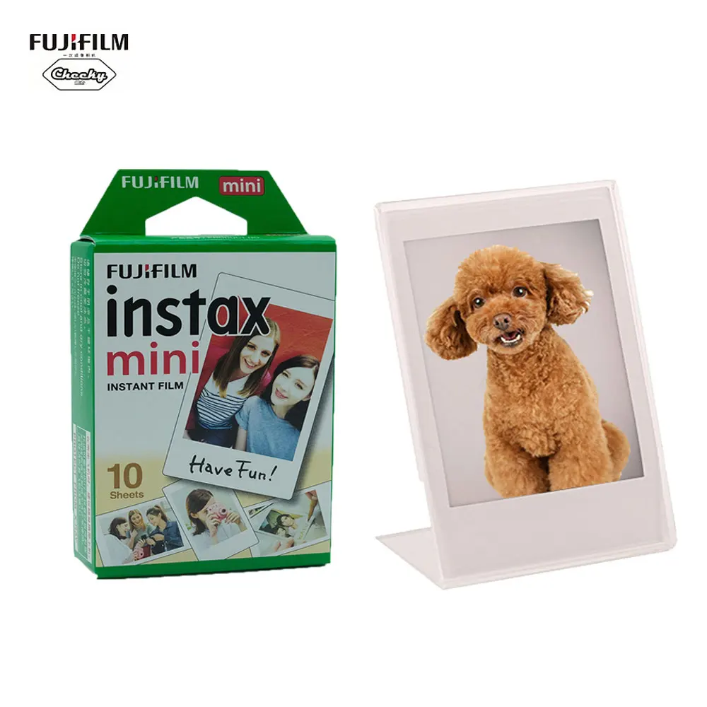 Пленка для Fujifilm instax mini 9 8 10 листов пленка с белым краем Fuji instant 7s 25 50s 90 камера фото и