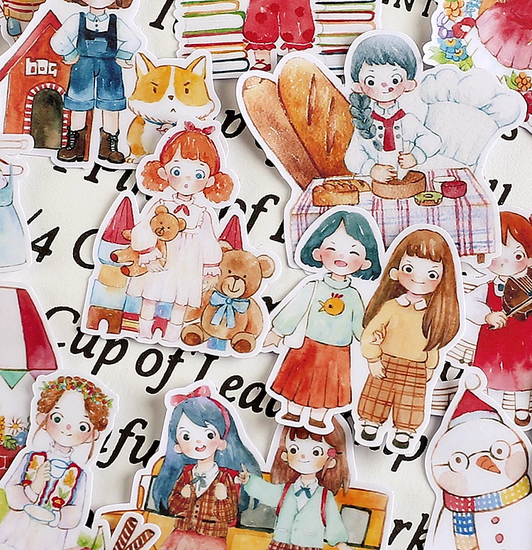 20 шт. детская мечта девочек Стикеры s ремесла и Скрапбукинг декоративная наклейка