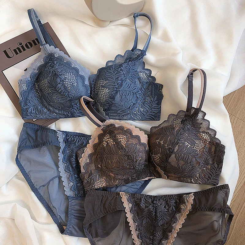 Нижнее белье Wriufred Женский комплект с регулируемым бюстгальтером без косточек