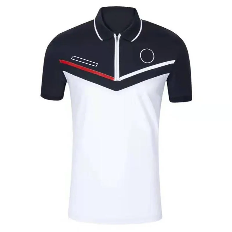 

Formula One 2021 F1 Racing Polo Shirt Quick-drying Polyester Short Sleeve Lapel T-shirt F1 Shirt Same Style Customization
