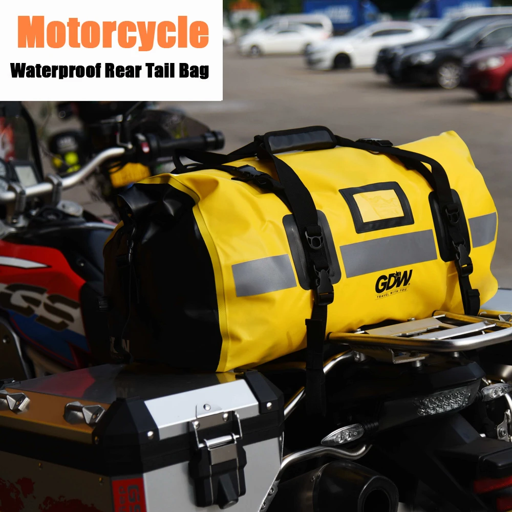 

Motorcycle Travel Dry Bag Waterproof Duffle Bag OSAH DRYPAK 40L/60L Motorbike Motocross Sport Motorcycle Rear Seat Tail Bag