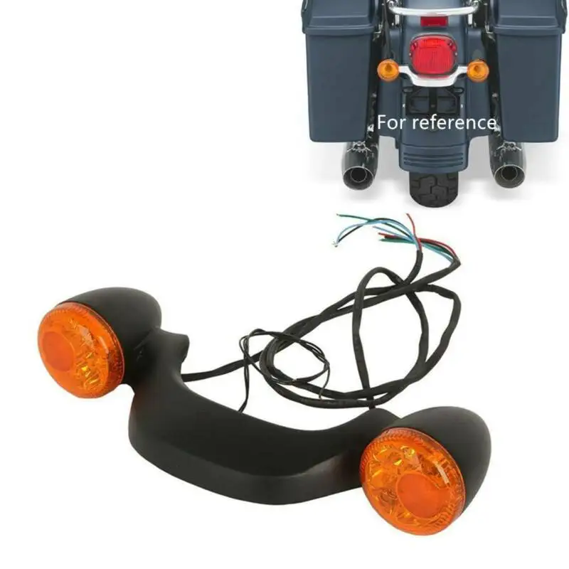 Задний сигнал поворота мотоцикла стоп-сигнал для Harley Street Road Glide Ultra Custom flнастоящей