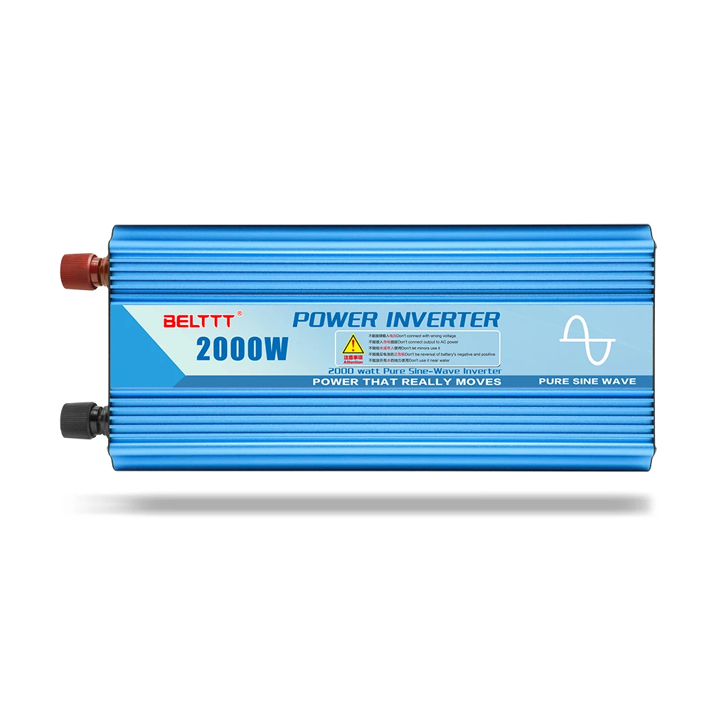 

Car Inverter 2000W DC 12V 24V 48V To AC 220V Pure Sine Wave Inverter Peak Power 4000W Voltage Converter Intelligent Protection