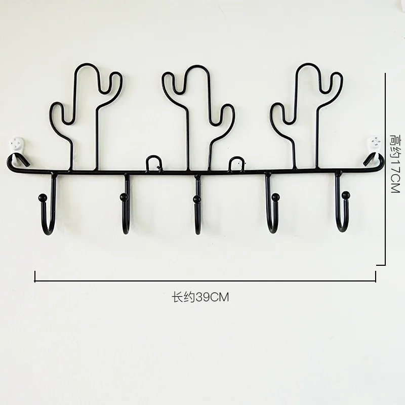 Креативные металлические крючки нордический Железный настенный декоративный