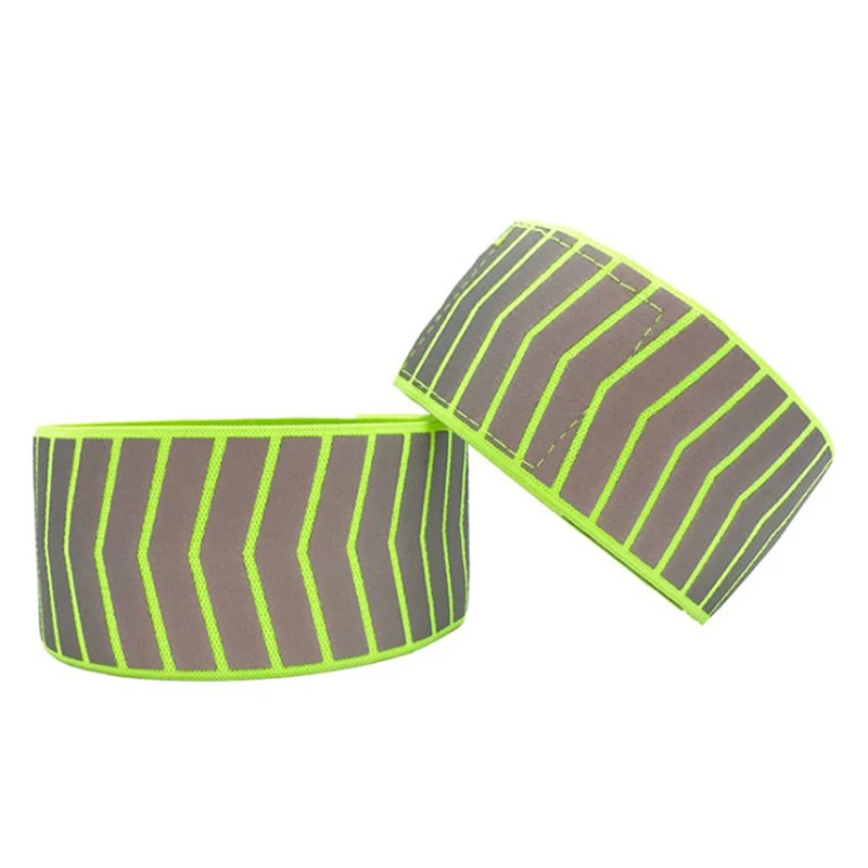 

Reflecterende Armbanden Veiligheid Pijl Pols Riem Nacht Sport Running Hoge Zichtbaarheid Veiligheid Band Reflector Tape Bandjes