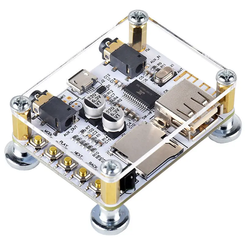 Аудио bluetooth приемник динамик усилитель преобразования старомодная проводная