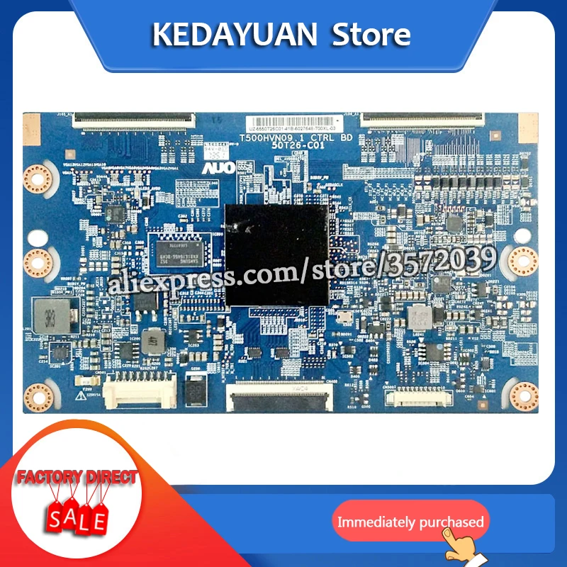 Бесплатная доставка для логической платы T500HVN09.1 CTRL BD 50T26 C03|test|test board |