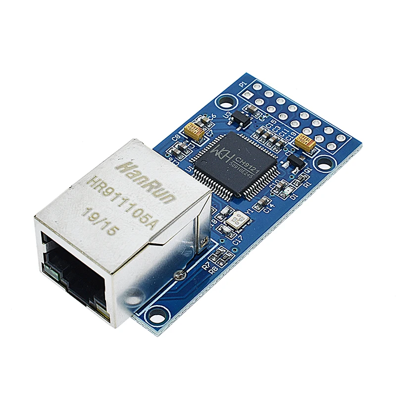 Последовательный порт CH9121 UART для сетевого модуля Ethernet модуль передачи TTL