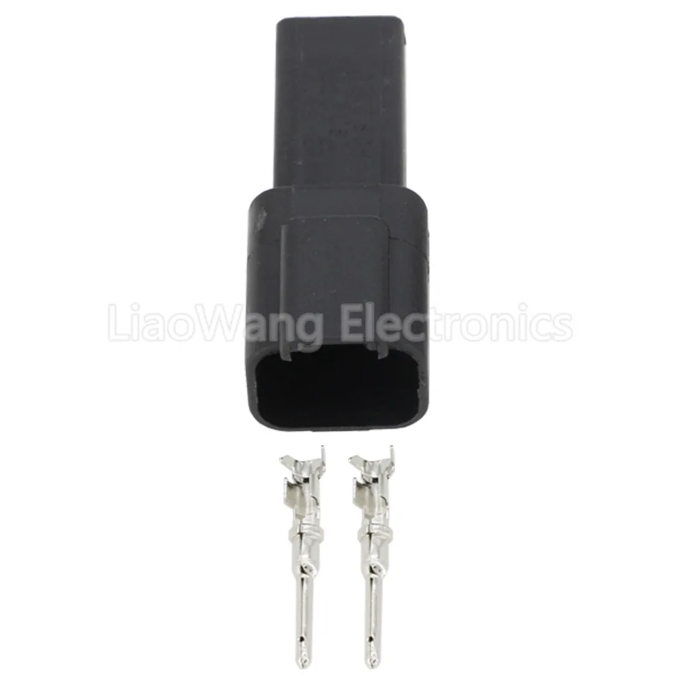 Черный 10 комплектов 2 Pin DJ3021Y-1.6-11/21 Deutsch разъемы DT04-2P/DT06-2S автомобильный водонепроницаемый провод электрический разъем