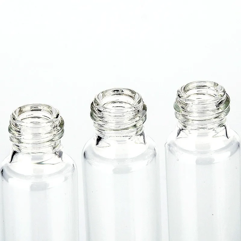 

Z014-10ml Mini Clear Glass Roll On Bottle Empty Oil Bottle 100PCS/LOT