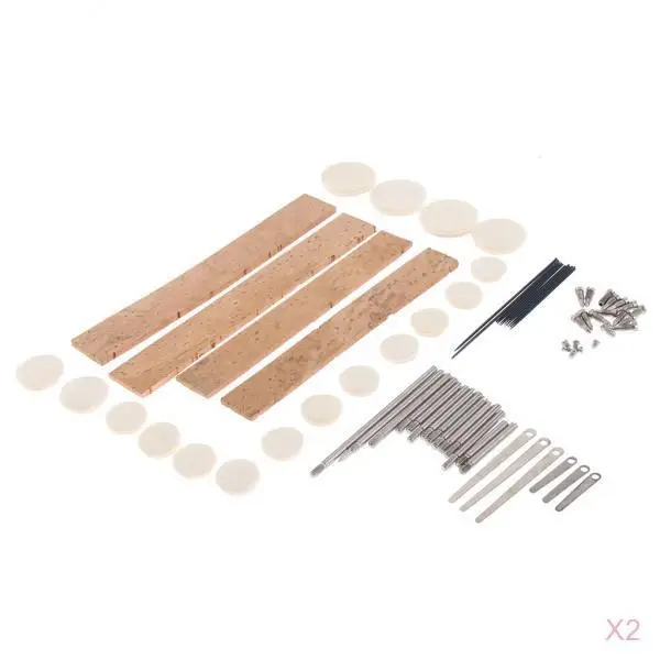 

2 x Clarinet Replacement Pad Screws Set for Clarinet Repair Maintenance Part