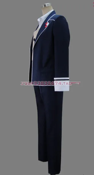 Костюм Аниме для влюбленных дьявольского аниме Сакамаки Шу школьная форма