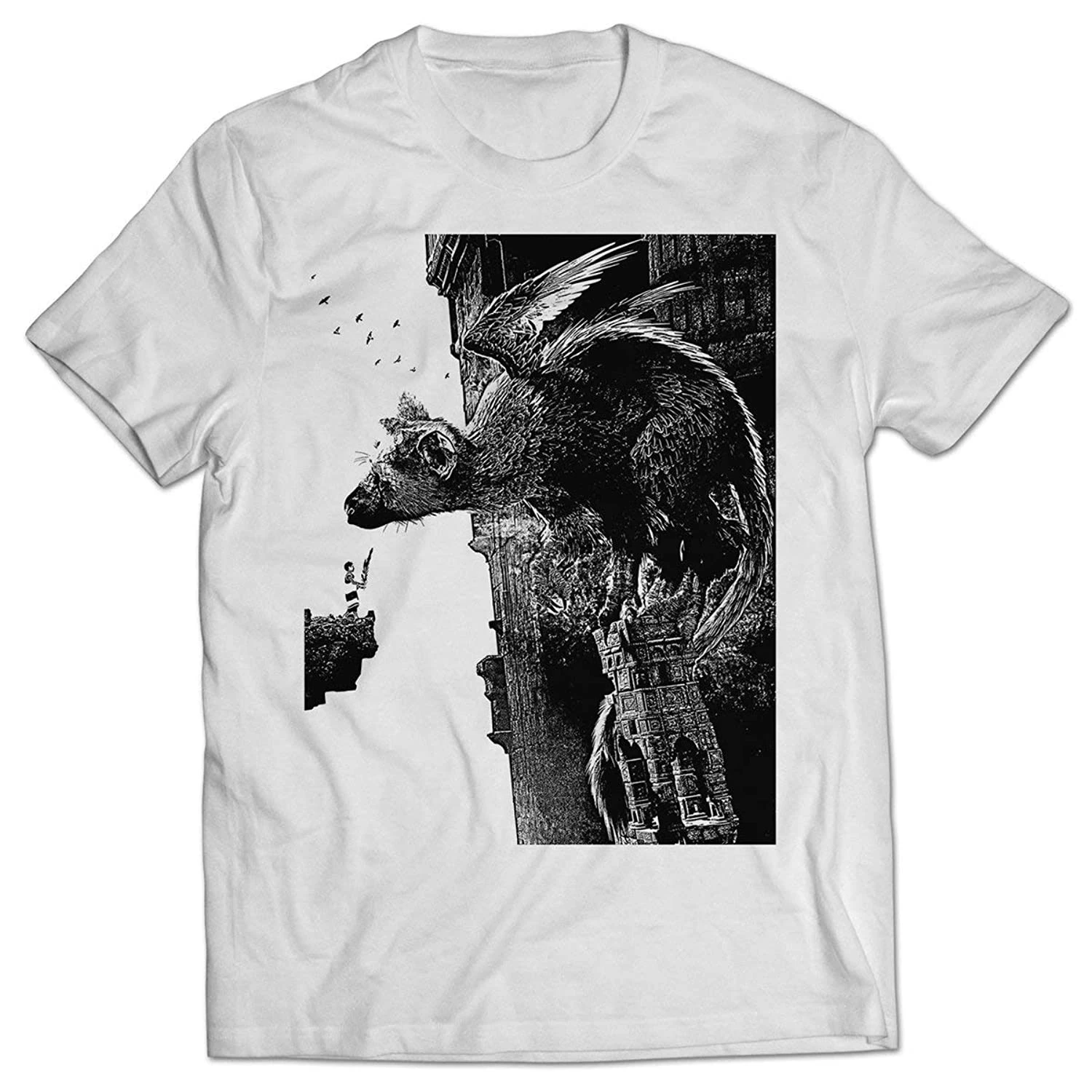 Футболка The Last Guardian для мужчин и женщин Спортивная удобная (3)|Мужские футболки| |