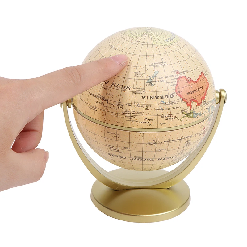 Terrestrial Earth Globe World Map With Stand Geography Education Toy Home Decoration Office Ornament Kids Gift | Канцтовары для