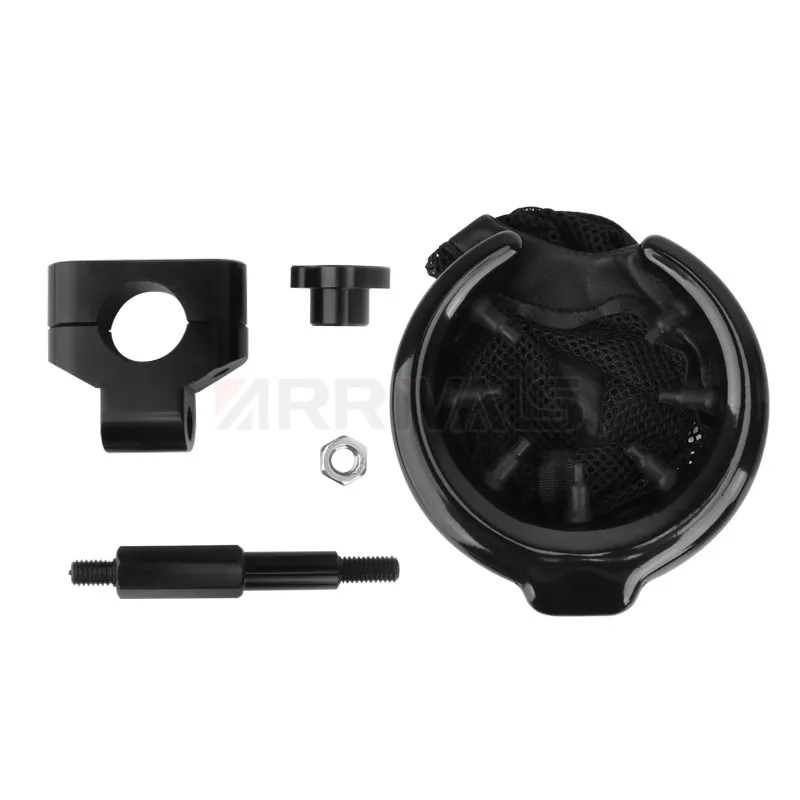 Precio Portabotellas Universal Para Motocicleta Harley Touring, Portabotellas Negro Cromado De 22mm Para Manillar De Motocicleta Harley Touring Sportster Honda Yamaha Kawasak