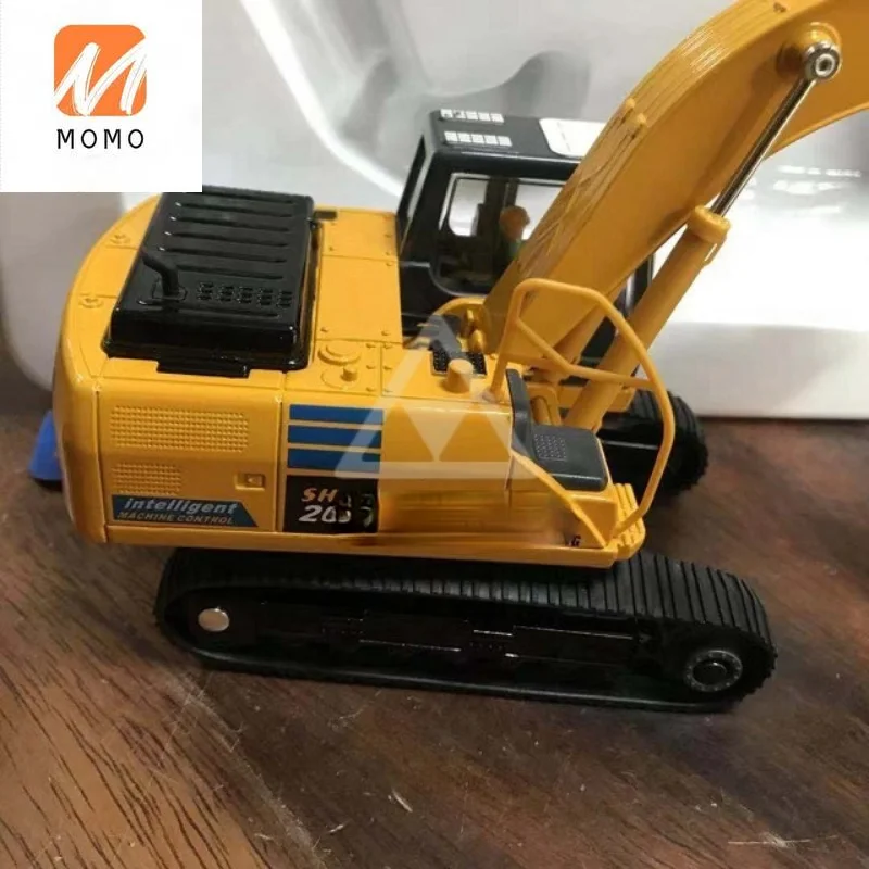 

Excavator for Sale Mini Excavator Model Rubber Track Child Car for SH200 Diecast 1:50 Decoration Educational Kids Toys