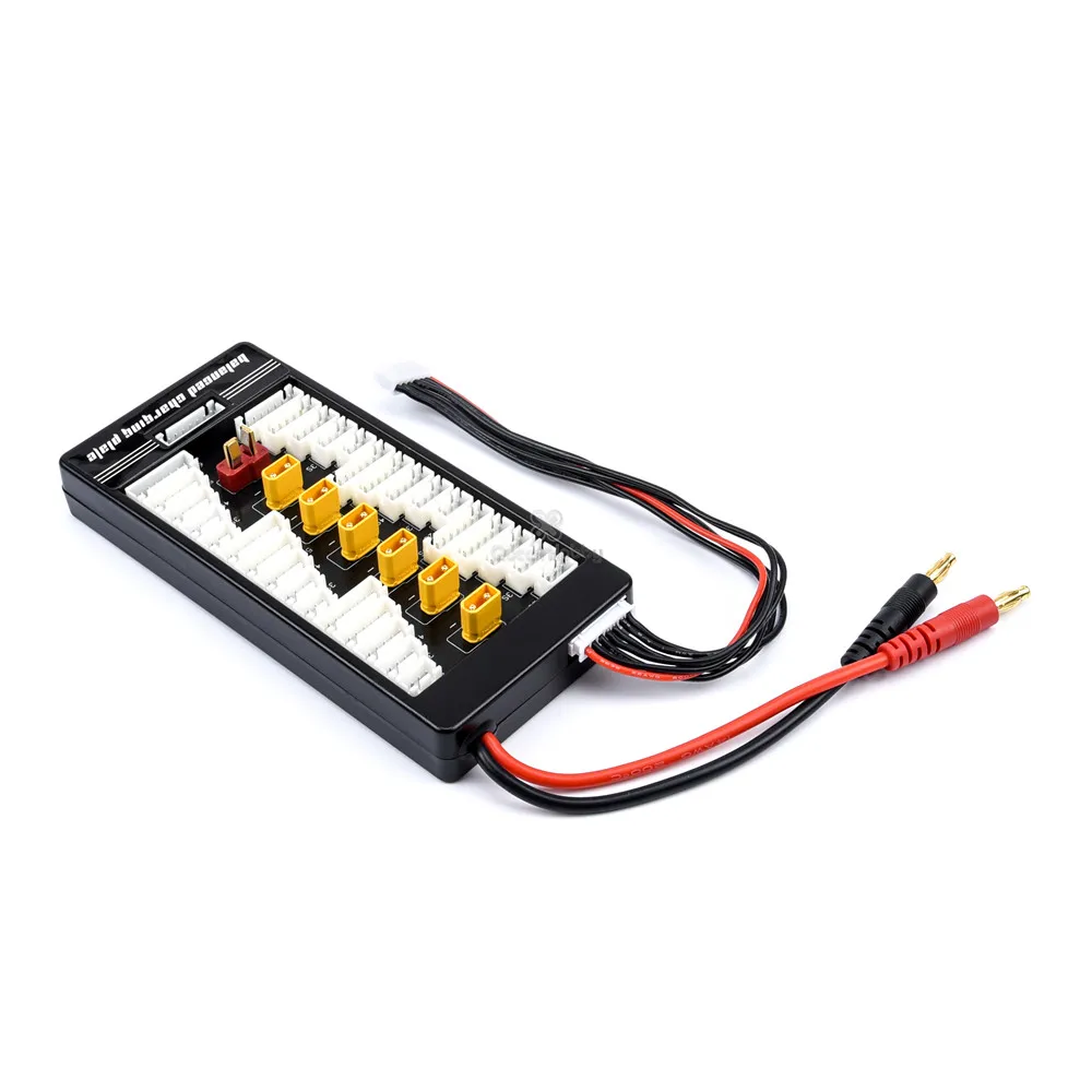 XT30 1S 2S 3S 1-3S LiPo параллельная зарядная плата с 4 00 мм разъемом банана баланса заряда