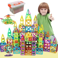 newest mini size magnetic blocks magnetic designer building construction toys set magnet educational toys for children kids gift