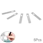 Лезвия для гравировки 3 #4 #11 #16 #, лезвия из нержавеющей стали, металлическое лезвие, лезвие для резьбы по дереву, сменные хирургические Скальпели для рукоделия, 5 шт.