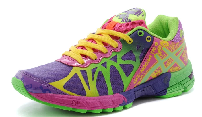 Asics Gel-Noosa TRI9 женская обувь дышащая устойчивая обувь для бега уличная теннисная обувь Hongniu