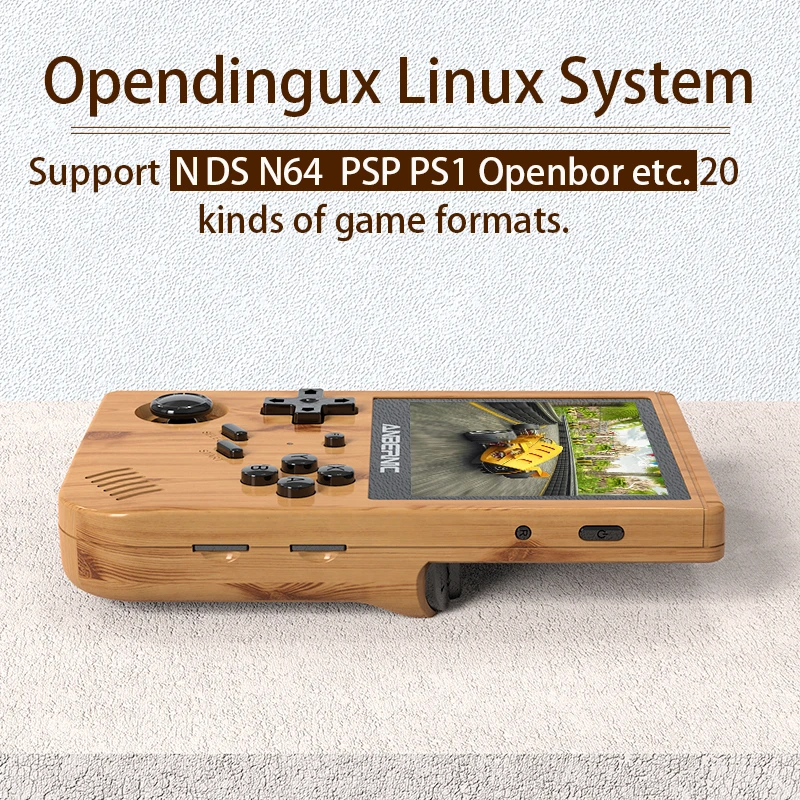 Ручной игровой плеер ANBERNIC RG351V 5000 классических игр портативная мини-игровая