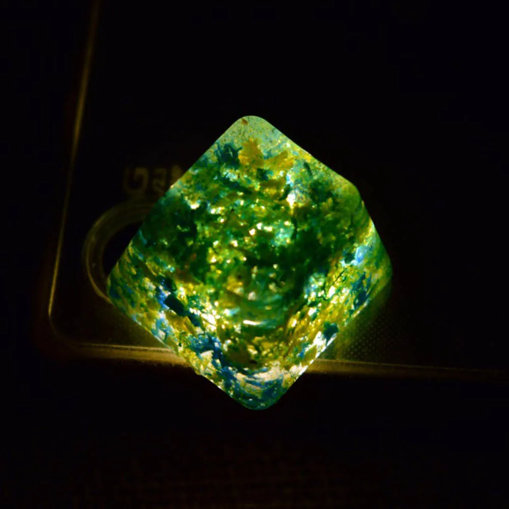 DIY Ручная подсветка колпачок для ключа из смолы вишневого переключателя