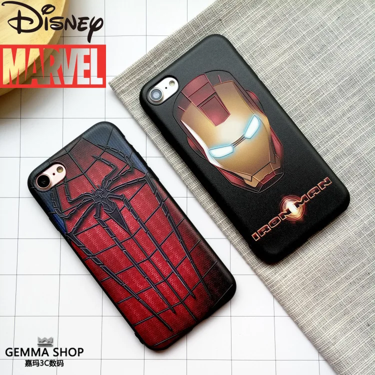

Disney Marvel Spider-Man original phone case is suitable for iPhone 6S/7/8P/X/XR/XS/XSMAX/11/12Pro/12min Phone for iPhone 6P 6sp