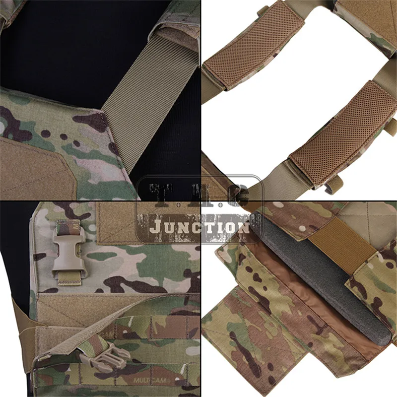 

Emerson APC Style Attack Armor Vest Multicam Tactical Adaptive Fast MOLLE Plate Carrier Adjustable Lightweight Assault Vest