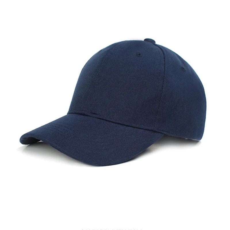 Кепка бейсбольная однотонная для мужчин и женщин повседневная бейсболка с