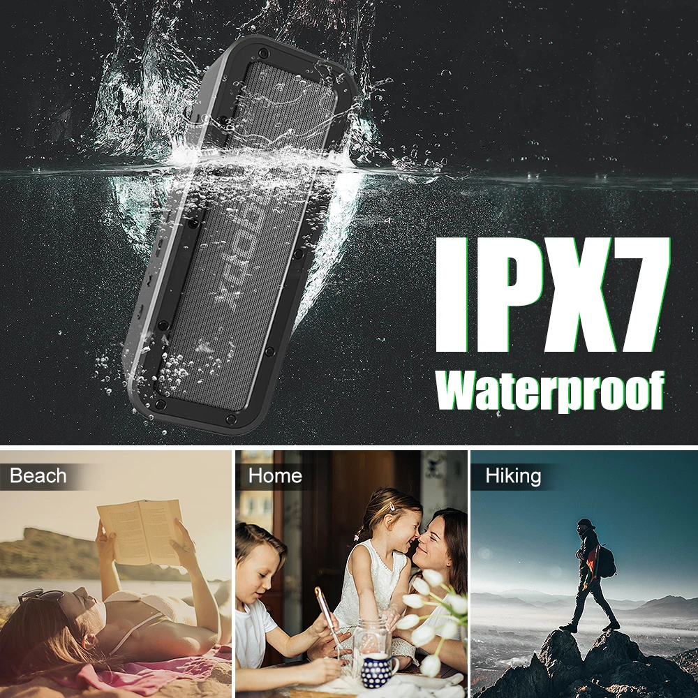 Bluetooth-Колонка XDOBO Wake-1983 40 Вт IPX7 водонепроницаемая | Электроника