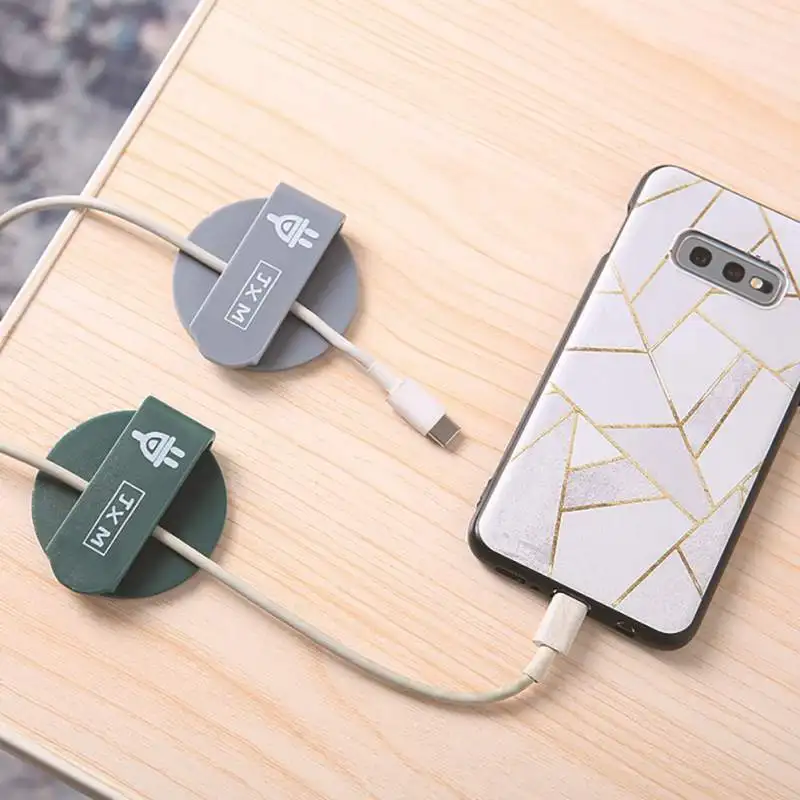 

3 Pieces Of Multifunctional Hanger Household Wire Plug Rack Wall-Mounted Plug Rack Storage Rack Sticky Storage Rack