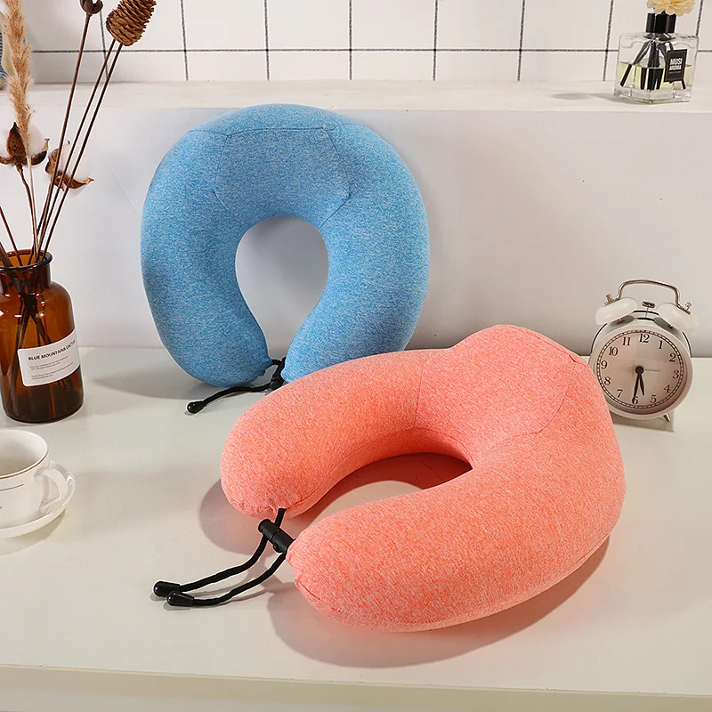 

U Shaped Memory Foam Pillow Support Cushion Neck Pillows Headrest Travel Airplane Comfortable Accessories Pillows For Sleep