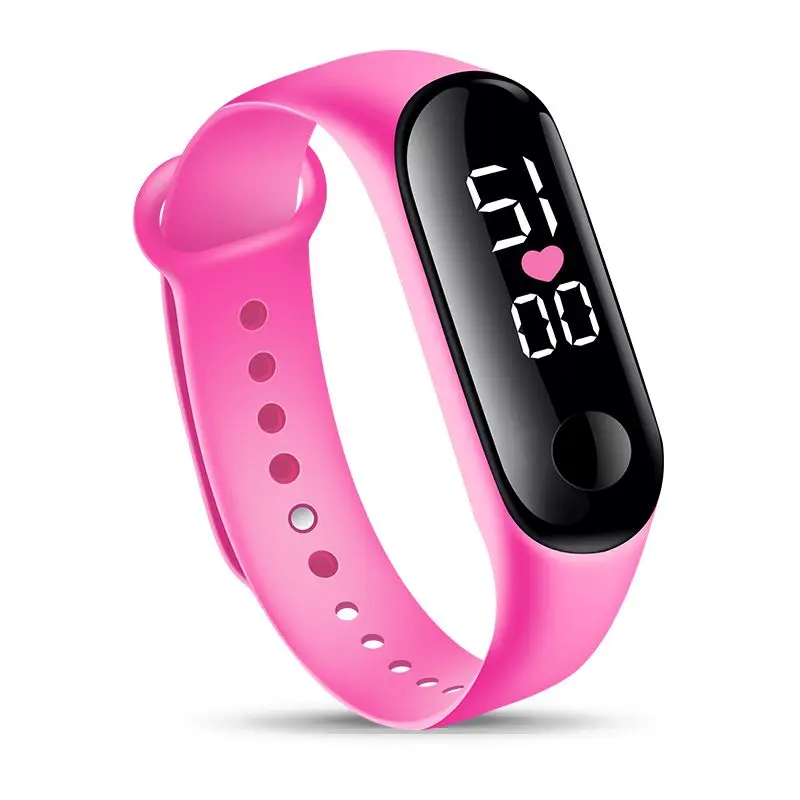 

2021 Fashion Bracelet Watch Children Watches for Girls Boys Sport Electronic Wristwatch LED Digital Child Clock Student Watch