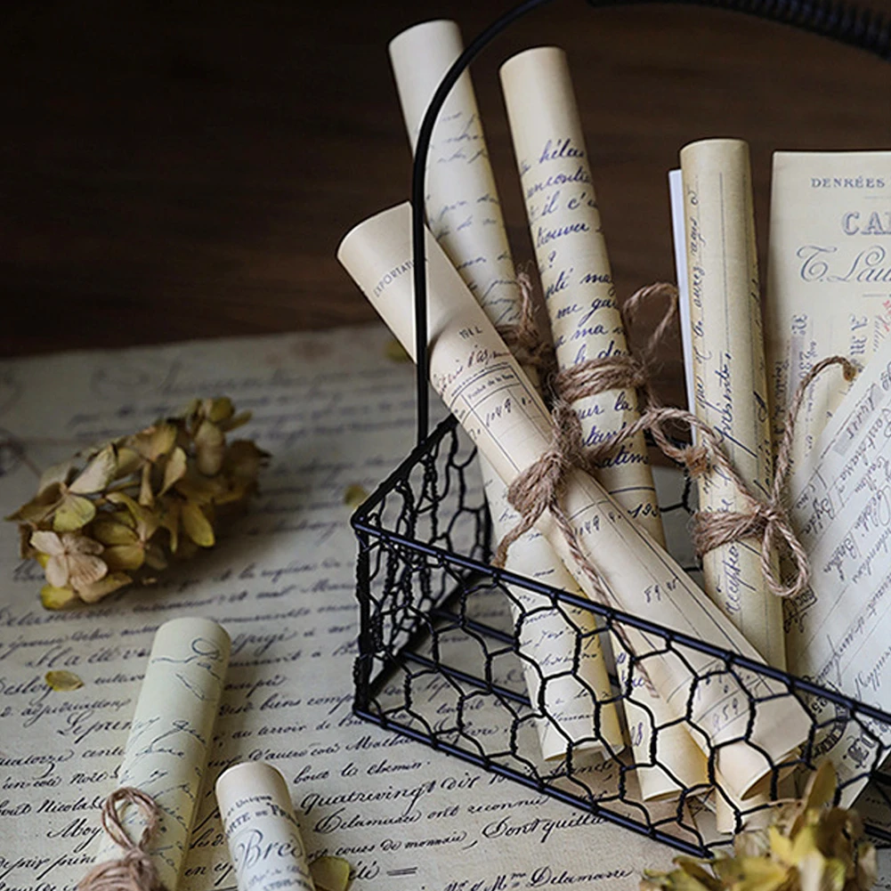 Ретро стиль рукописное письмо английская бумага s Фотография реквизит ювелирные