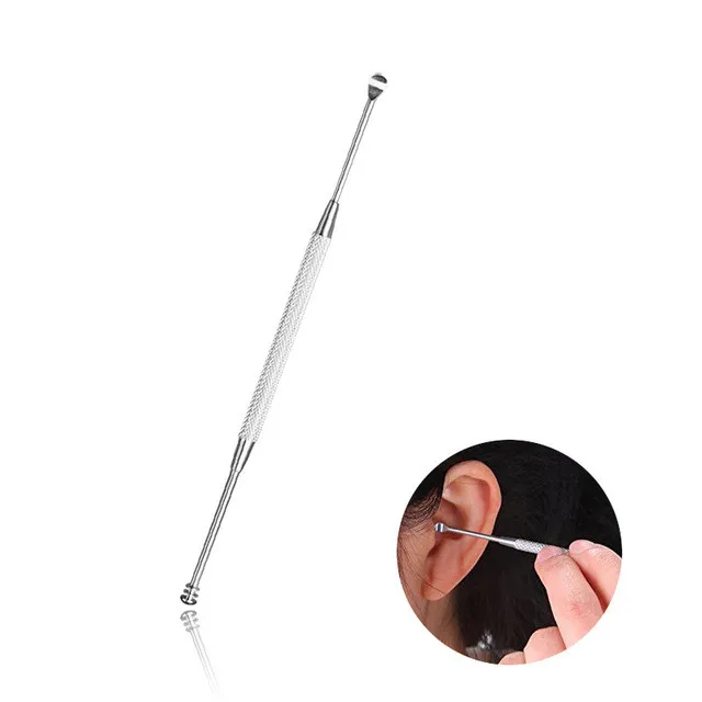 Средство для удаления ушной серы антискользящий прибор чистки ложки