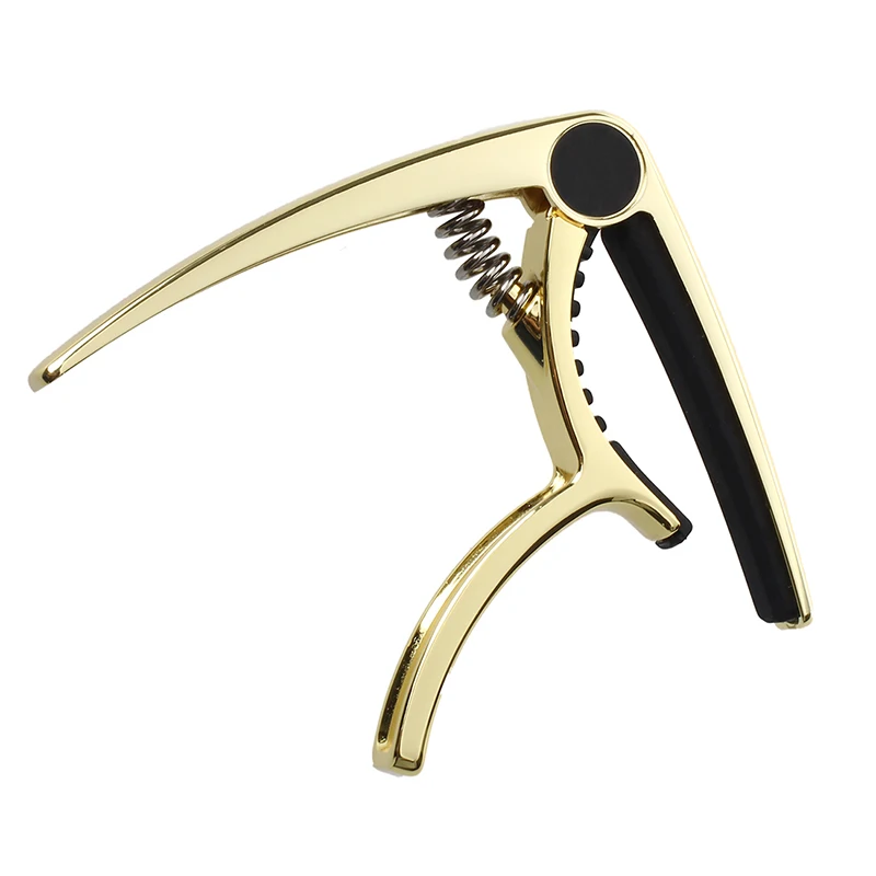 Meideal Capo10 Acoustic Electric Guitar Quick Change Trigger Capo Clamp Gold | Спорт и развлечения