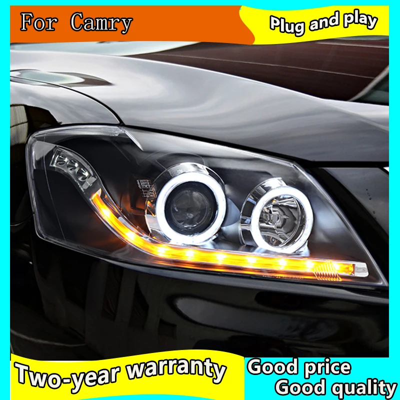 Автомобильный Стайлинг для Toyota 2009 2011 фара Camry светодиодная дальнего света camry LED DRL