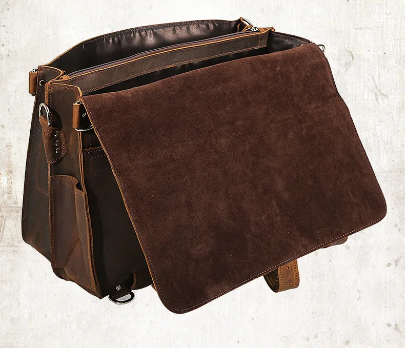 Рисунок 3 - Мужская Дорожная сумка из кожи Крейзи Хорс