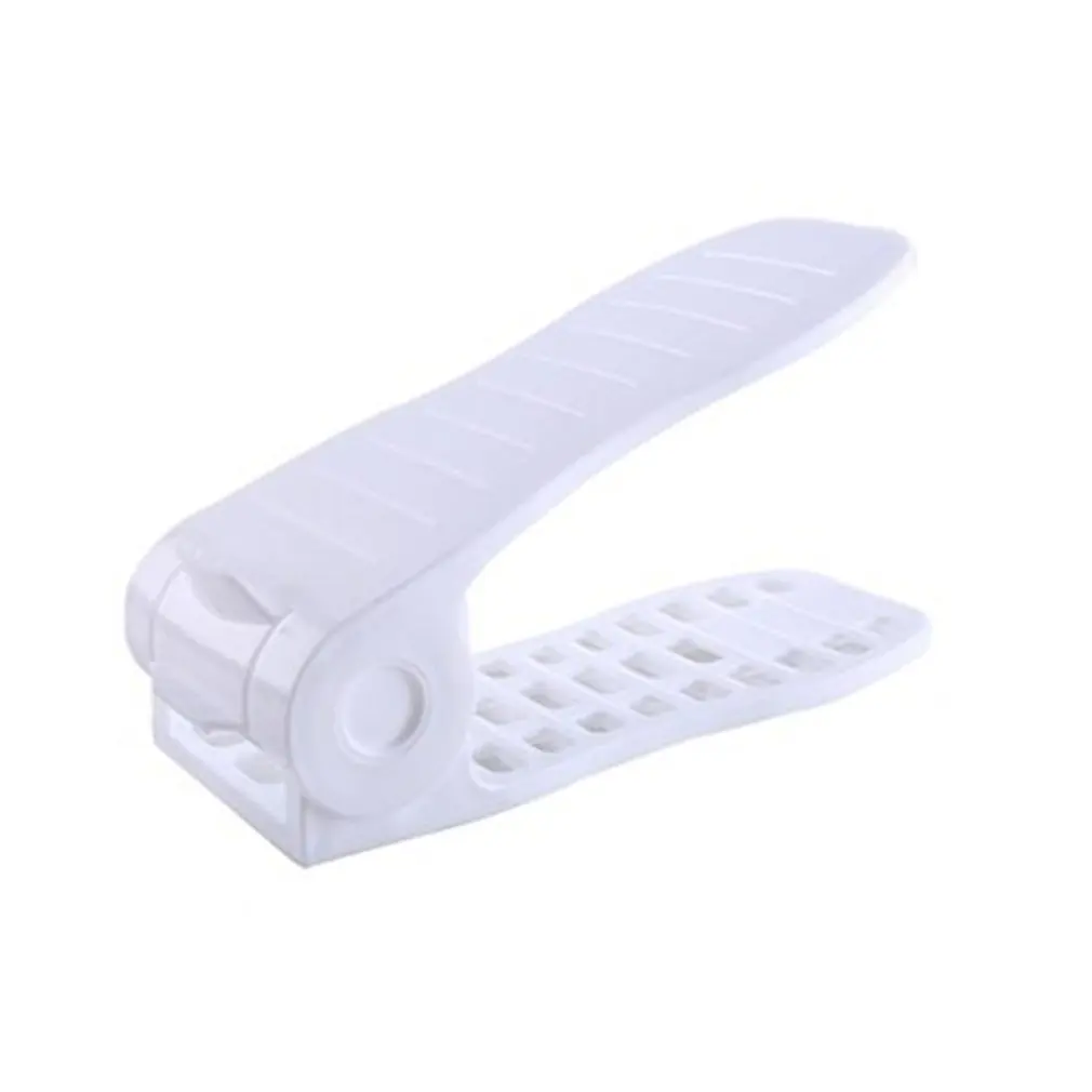 Полка для обуви простая пластиковая полка дома спальни вверх и вниз двойной